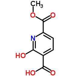 2-Hydroxy-6-(methoxycarbonyl)nicotinic acid结构式