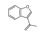 Benzofuran,3-(1-methylethenyl)-结构式