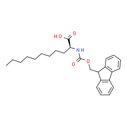 Fmoc-(S)-2-aminoundecanoicacid Structure