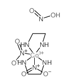 2-azanidylethylazanide; cobalt(+3) cation; nitrous acid; dinitrite picture