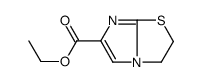 Imidazo[2,1-b]thiazole-6-carboxylic acid, 2,3-dihydro-, ethyl ester (9CI) structure