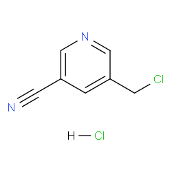 5-(CHLOROMETHYL)NICOTINONITRILE HYDROCHLORIDE Structure