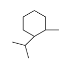 (1R,2R)-1-methyl-2-propan-2-ylcyclohexane结构式