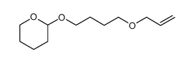 1-allyloxy-4-(tetrahydropyran-2-yloxy)butane Structure