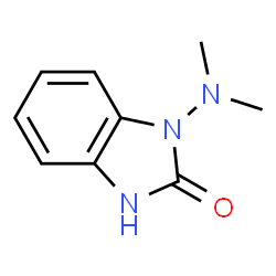 2H-Benzimidazol-2-one,1-(dimethylamino)-1,3-dihydro-(9CI)结构式