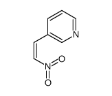 3-[(E)-2-nitroethenyl]pyridine structure