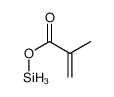 silyl 2-methylprop-2-enoate Structure