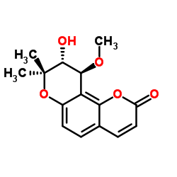 trans-Methylkhellactone Structure