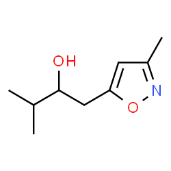 5-Isoxazoleethanol,3-methyl--alpha--(1-methylethyl)-(9CI) Structure