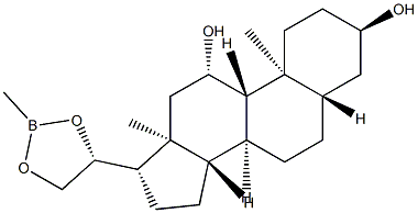 (20R)-20,21-(Methylboranediylbisoxy)-5α-pregnane-3α,11β-diol picture