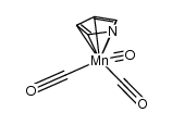 (η5-pyrrolyl)tricarbonylmanganese(I) Structure