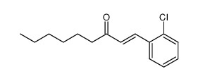 1-(2-Chlorophenyl)-1-nonen-3-one Structure