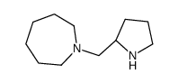 1-[[(2S)-pyrrolidin-2-yl]methyl]azepane结构式