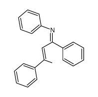 (1,3-diphenyl-but-3-enylidene)-phenyl-amine Structure