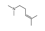 N,N,4-Trimethyl-3-penten-1-amine Structure