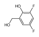 3,5-difluoro-2-hydroxy-benzyl alcohol结构式