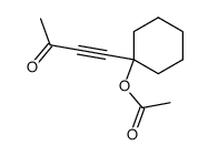 4-(1-acetoxy-cyclohexyl)-but-3-yn-2-one Structure