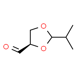 1,3-Dioxolane-4-carboxaldehyde, 2-(1-methylethyl)-, (4R)- (9CI) picture