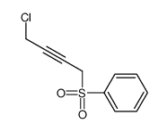 4-chlorobut-2-ynylsulfonylbenzene Structure