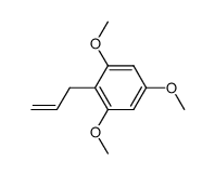 1-(2,4,6-trimethoxyphenyl)-2-propene结构式