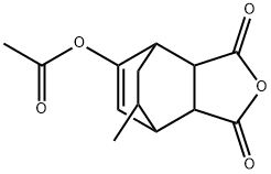 5-Acetyloxy-3a,4,7,7a-tetrahydro-8-methyl-4,7-ethanoisobenzofuran-1,3-dione picture