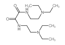 N,N-bis(2-diethylaminoethyl)oxamide Structure