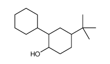 5-tert-Butyl-1,1'-bicyclohexan-2-ol structure