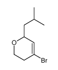 4-bromo-6-(2-methylpropyl)-3,6-dihydro-2H-pyran Structure