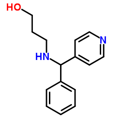 3-[(PHENYL-PYRIDIN-4-YL-METHYL)-AMINO]-PROPAN-1-OL picture