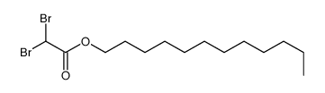 dodecyl 2,2-dibromoacetate结构式