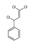 1,3,3-trichloroprop-2-enylbenzene Structure