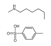 4-methylbenzenesulfonic acid,N-methylhexan-1-amine Structure