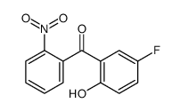 (5-fluoro-2-hydroxyphenyl)-(2-nitrophenyl)methanone Structure