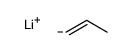 lithium,prop-1-ene Structure