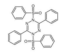 1,4-bis(benzenesulfonyl)-3,6-diphenyl-1,2,4,5-tetrazine Structure