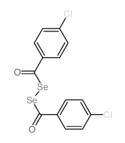 Diselenide,bis(4-chlorobenzoyl) (9CI)结构式