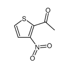 1-(5'-nitro-2'-thienyl)ethanone结构式