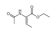(E)-ethyl 2-(acetylamino)crotonoate结构式