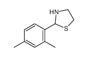 2-(2,4-dimethylphenyl)-1,3-thiazolidine Structure