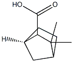 (1R-endo)-3,3-dimethylbicyclo[2.2.1]heptane-2-carboxylic acid结构式