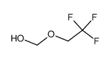 trifluoroethyl formaldehyde hemiacetal Structure