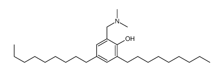 2-[(dimethylamino)methyl]-4,6-di(nonyl)phenol Structure