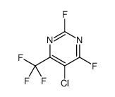 5-Chloro-2,4-difluoro-6-trifluoromethylpyrimidine结构式