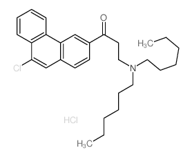 1-(9-chlorophenanthren-3-yl)-3-(dihexylamino)propan-1-one结构式