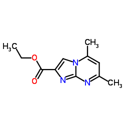 Ethyl 5,7-dimethylimidazo[1,2-a]pyrimidine-2-carboxylate Structure