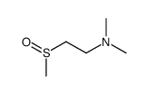 N,N-dimethyl-2-(methylsulfinyl)ethylamine结构式