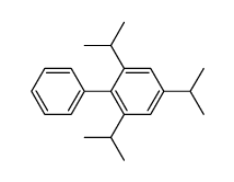 2,4,6-三异丙基-1-苯基苯结构式