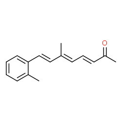 3,5,7-Octatrien-2-one,6-methyl-8-o-tolyl-(5CI) Structure