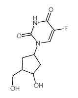 (1-α,3-β,4-α)-5-FLUORO-1-(3-HYDROXY-4-( Structure