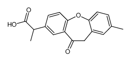 Bermoprofen结构式